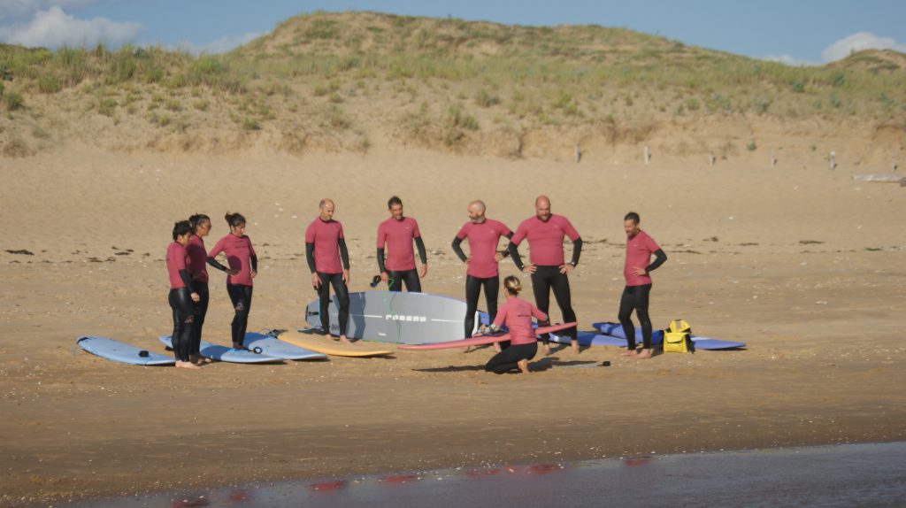 cours de surf Longeville